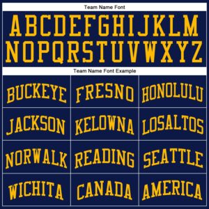 Custom Navy Gold-Royal Authentic Throwback Basketball Jersey