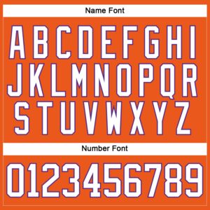 Custom Orange White-Purple Hockey Lace Neck Jersey