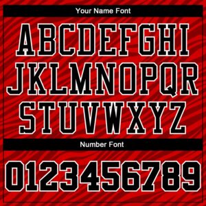 Custom Red Black-White Round Neck Sublimation Basketball Suit Jersey
