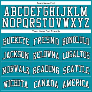 Custom Teal White Pinstripe White-Black Authentic Basketball Jersey