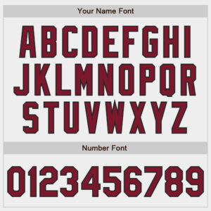 Custom White Crimson-Black Authentic Baseball Jersey