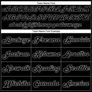 Custom Black Black-Gray Mesh Authentic Throwback Football Jersey