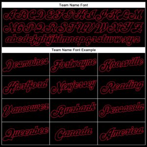 Custom White Black-Red Authentic Split Fashion Basketball Jersey