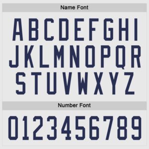 Custom White Navy Hockey Jersey